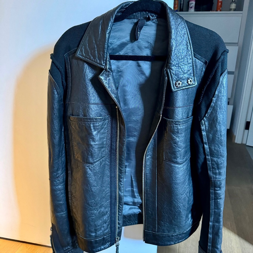Edun Leather Jacket (XS)